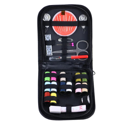 27-230Pcs Sewing Kit with Case Portable Travel DIY Embroidery Handwork Sewing Tool Set Needle & Thread Organizer