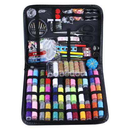 27-230Pcs Sewing Kit with Case Portable Travel DIY Embroidery Handwork Sewing Tool Set Needle & Thread Organizer